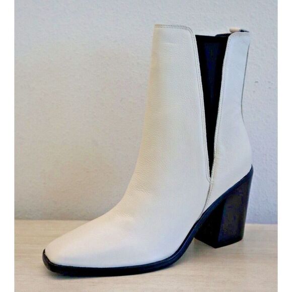 Marc Fisher LTD MLKRISTIE-150 Women Sz 9.5M Ivory Kristie High Heel Booties - Picture 3 of 12